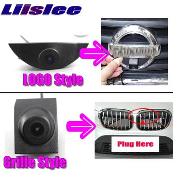 LiisLee Auto Predná Kamera Pre Hyundai Veloster 2011-2018 Blind Spot Predné Logo Fotoaparát DIY Manuálne Ovládanie Kanál Fotoaparát na Prednej strane