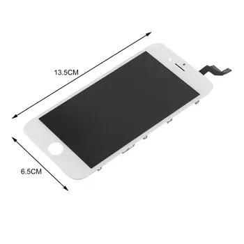 LCD Displej a Dotyková obrazovka Digitalizátorom. pre iphone 6S Profesionálny Náhradný Telefón Obrazovka čierna a biela