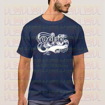 Ecko-Unltd Biele Logo Streetwear T Shirt 2020 Nové Letné pánske Krátke Rukávy Populárne Tee Tričko Topy Úžasné Unisex