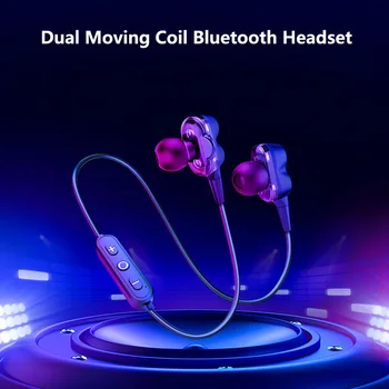 BGreen Bluetooth 5.0 Športové Slúchadlá Dual Ovládač Jednotky Reproduktor Športové Slúchadlá Bezdrôtové Stereo Bass Headset Pre Jazdu Na Bicykli