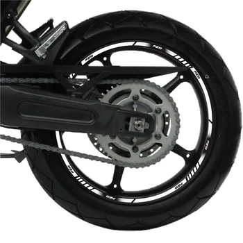 Motocykel reflexné kolesa nálepky Moto Pneumatiky rim dekorácie ochranu kotúča rim nálepka Pre YAMAHA FZ8 fz8 fz 8