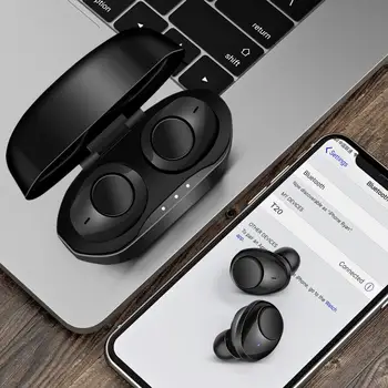 2020 TWS Pravda Bezdrôtové Slúchadlá S Nabíjanie Políčko Bluetooth 5.0 Vodotesné Slúchadlá Bluetooth Headset Šumu Slúchadlá