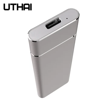 UTHAI T24 USB3.1 Typ C do polohy M. 2 NGFF SSD Krytu M2 USBC Mobilný Pevný Disk HDD Box Prípade 2230/2242/2260/2280 M2 S Káblom