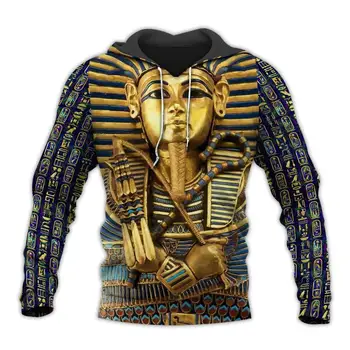 PLstar Vesmíru Tajomné retro Faraóna v starovekom egypte totem 3d mikiny/Mikina Zimné jeseň zábavné dlho selvee streetwear-10