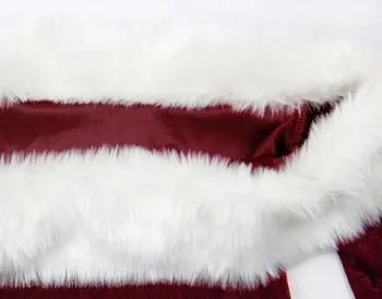 M-XXL Vysoko Kvalitné Sexy Red Velvet Vianočné Kostýmy Ženy, Vianočné Party Šaty pre Dospelých Santa Doložka Jednotné