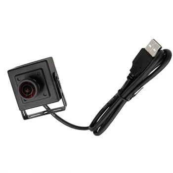 Fisheye Široký Uhol Pohľadu 180 stupňov 1.3 Megapixel Webcam Aptina AR0130 HD 960P OTG UVC USB Kamera s Mini Prípade, Hliníkový kryt