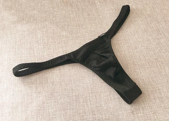 Mens penis puzdro, spodná bielizeň, pánska móda nylon bielizeň muž t-späť g-string elastické tangá erotické pánske spodné prádlo jockstrap