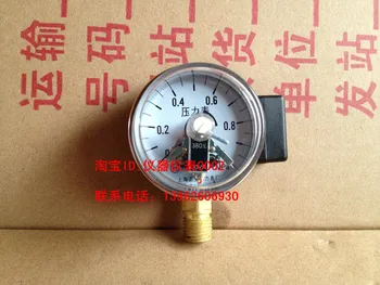 YXC-60 1Mpa Magnetické Pomáha Elektrický Kontakt tlakomer M14*1.5