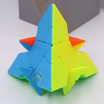 Magic cube puzzle fs limCube 2x2x2 Transformovať Pyramídy štvorsten trojuholník, kocka profesionálne vzdelávacie hračka hra puzzle kocky