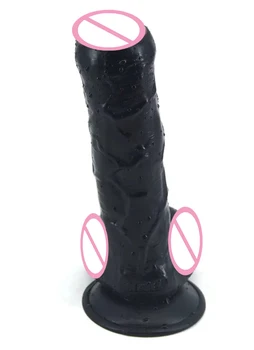 Popruh na penis čiernej Strapon dildo predkožky veľké dildo realistické dildo falošné penis s nasávacím sexuálne hračky pre ženy nastaviteľné