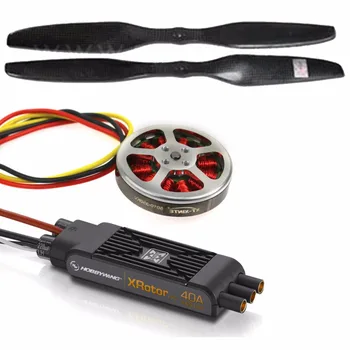 DIY GPS Drone Octocopter Tarot X8 TL8X000 8-Nápravy Zložené Rám 350KV 40A PX4 32 Bitov Letu Regulátora Radiolink AT9S Vysielač