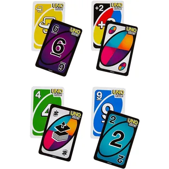 Mattel UNO : Flip ! Kartenspiel Zábavná stolová Hra Vysokou Zábava, Multiplayer Hranie Hračka Kartové Hry Hry a UNO hračky