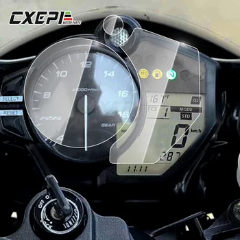 2 Nastavte Na YAMAHA YZF-R6 YZF600 R6 2017-2020 Motocykel Rýchlomer počítadlo kilometrov Nástroje Ochranný Film Explosion-proof Membránou