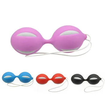 Smart Silikónové Loptu Bezpečnosť Globálna Kegel Loptu Ben Wa Pošvy Squeeze Športové Stroj Geisha Loptu Dospelých Produkt Sexuálne Hračky Pre Ženy