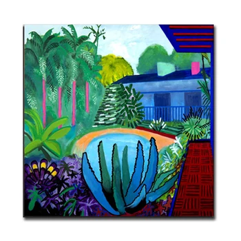 David Hockney Tapety Maliarske Plátno Tlačiť Obývacia Izba Domáce Dekorácie Umelecké Diela Moderné Nástenné Art Olejomaľba Plagáty, Obrázky