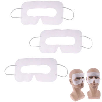 Univerzálny 100KS Biele Ochranné Hygienické Oko Pad Masku na Tvár Podložky Pre 3D Virtuálnej Reality Okuliare Jednorazové Očná Maska Pad