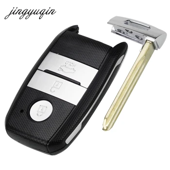 Jinyuqin Smart Key Oblek pre KIA pre K5 Sportage Sorento Auto Uncut Čepeľ Nahradenie Shell