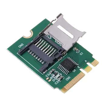 M2 NGFF Tlačidlo A. E WIFI Slot na Micro SD SDHC SDXC TF Kariet T-Flash Karty M. 2+E Kartu Adaptér Súprava