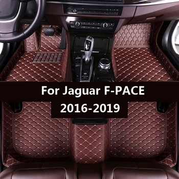 Auto podlahové rohože pre Jaguar F-TEMPO 2016 2017 2018 2019 2020 Vlastné auto nohy Podložky