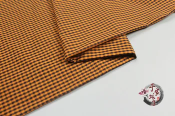 50*140 cm Mäkké Koberčeky Japonský Farbená Priadza, Bavlna Satén Textílie Vankúš Orezávanie Šitie Handričkou