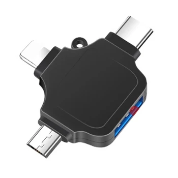 3-v-1 OTG Multi-Function USB3.0 Flash Micro-USB/Typ-C pre Android iOS Telefóny