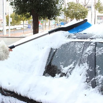 Baificar Úplne Nové Originálne Kvalitné Nastaviteľné Auto Vozidla Sneh, Ľad Škrabka Snehu Kefa Lopatu Odstránenie Pre Zimné