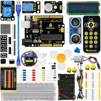 2020NEW Aktualizácia Keyestudio Základné Starter Kit V2.0 Learning Kit W/Gift Box pre Arduino Starter Kit