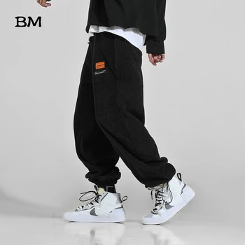 Módne Oblečenie Hip Hop Rovno Bežné Nohavice Streetwear Khaki Nohavice Kórejský Štýl Menčester Joggers College Harajuku Nohavice