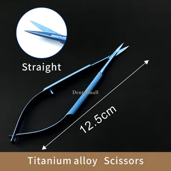 Ihla Držiteľov Nožnice Oftalmologické Nástroje Pinzety Microsurgical dentálnych Nástrojov Zliatiny Titánu Chirurgické Nožnice pinzeta