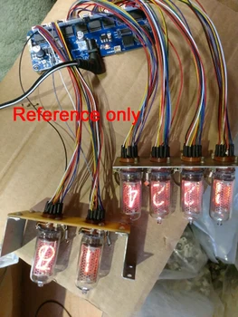 6-bitové NIXIE Tube Clock základnej Dosky Základné Dosky Ovládací Panel diaľkové ovládanie pre in12 in14 in18 qs30-1 Svietiť Trubice Hodiny Radič