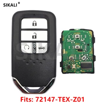 SIKALI Diaľkové Smart Key na Honda Civic Auto Desiata Generácia P/N 72147-TEX-Z01 alebo 72147-TEX-Z012-M1
