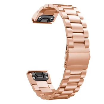 2019 Módne Watchbands Pre Garmin MARQ 5 Štýl Luxusné Muži Ženy Nehrdzavejúcej Ocele Pásy Rýchle Uvoľnenie Jednoduché Nosenie, Jednoduchý Náramok