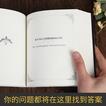 Čínština a angličtina Kniha Mágie Odpovede Môj život odpoveď kniha chlapcov a dievčatá darček