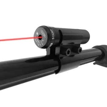 Taktické Red Dot Laserový Zameriavač Rozsah Nastaviteľné Ukazovateľ Riflescopes S Mount pre Pištoľ, Puška Airsoft Zbraň Lov Optika