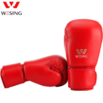 Wesing AIBA Boxerské Rukavice pre Profesionálnych Športovcov s Úst Stráže Ochrany Unisex Boxerské Rukavice pre Tréning Súťaže