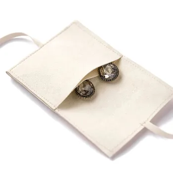 50pcs Osobné Logo Šperky, tašky prispôsobené obálka taška elegantné malé balenie mikrovlákna Business Earings Tašky Voľne