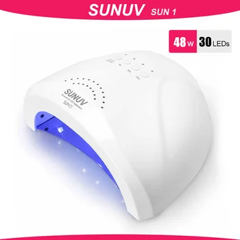 SUNUV SUNone 48W UV Lampa Gél na Nechty, Vlasy LED UV Svetlo na Nechty Stroj Nechtov Vytvrdzovania Lampa na Gélové poľský Nail Art Nástroje