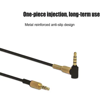 1.2 m Nahradenie Audio Kábel pre Marshall Major II 2 Slúchadlá Kábel s Diaľkovým Mikrofón Ovládanie Hlasitosti na Iphone Samsung