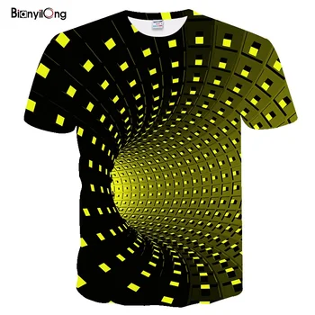 2019 nové čisté geometrické tribal art T-shirt 3D vytlačené T-shirt letné módne tričko tričko tričko unisex tričko