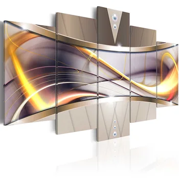 HD Vytlačí 5 Kusov Obrázkov Nádherné Domova Luxusné Obrazy na Plátne Abstraktné Modulárny Plagát Na Stenu Spálne Umenie Rámec