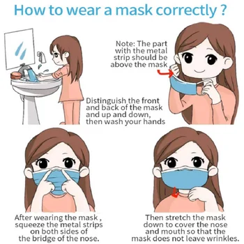 Na Sklade 10-200 Ks Masku Na Tvár Hygienické Schválené Dospelých Úst Masky Pre Ženy Mascarillas Čierna Modrá Ružová 3-Vrstvou Ochranného Masque