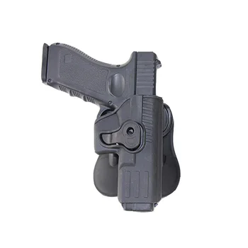 Drop Nohu Glock Gun Puzdro pre Glock 17 19 22 26 31 32 43 Právo na Ľavej Strane Stehna Pás Pištole Prípade Vojenských Lov Príslušenstvo
