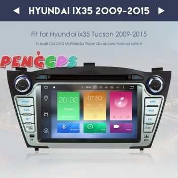 Najnovšie Android8.0 7.1 Auto Rádio Stereo GPS Navi pre Hyundai IX35 Tucson 2009-Auto DVD Prehrávač Headunit Audio Video Multimédiá