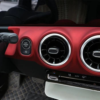 Auto stredovej Konzoly Vzduchu Panel Zásuvky, Kryty Nálepky Výbava Interiéru pre Mercedes Benz B Trieda W247 2020