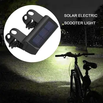Nové Cyklistické Ľahké Nepremokavé Super Svetlé Solárne Nabíjanie Svetlometu USB, Smart Solárne Svetlá Cyklistické Vybavenie Luz Bicicleta