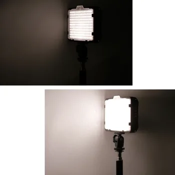 Neewer Stmievateľné 176 LED Video Svetlo s 2-Pack 2600mAh Li-ion Batéria a Duálny USB Nabíjačka Osvetlenie Držiak pre Canon,Nikon