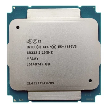 Intel Xeon E5 4650V3 E5-4650V3 E5 4650 V3 2.1 GHZ, 12-Core 30MB GA2011-3 105W Vhodné pre x99 doska