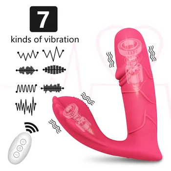 Diaľkové Vykurovanie Vaginálny Vibrátor Masér Nohavičky Dildo Vibrátory Pre Ženy Klitoris Stimulácia G-Spot Vibrátor Sexuálne Hračky Pre Ženy