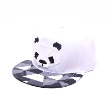 Na jar a v lete cartoon panda šiltovku módne hip hop klobúk z ochrany proti slnku (sun hat vonkajšie rekreačné otec klobúk