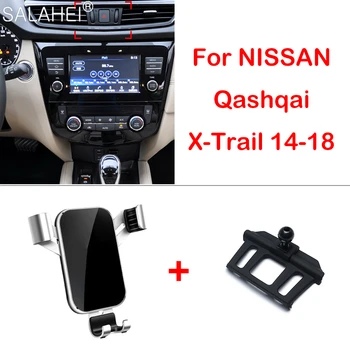 Auto Držiaka Telefónu Air Vent Pre Nissan Qashqai J11 2016 2017 X-trail Rogue T32 2017 2018 2019 GPS držiak do Auta Držiak na Mobil